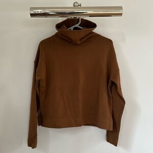 The softest and yet chicest large neck sweatshirt by AYR.